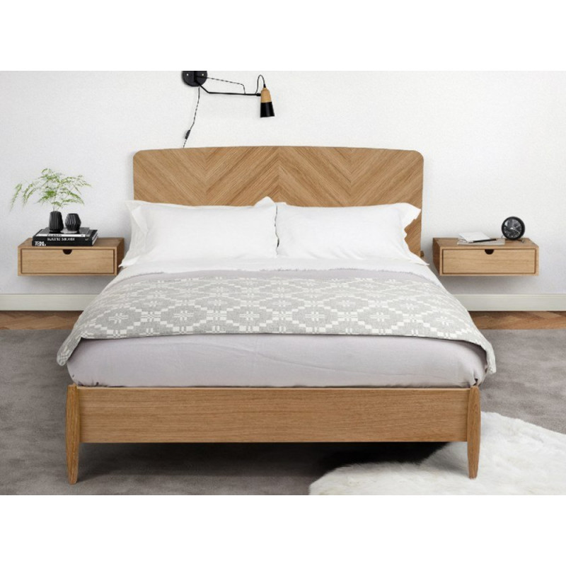 Bed Farsta Herringbone